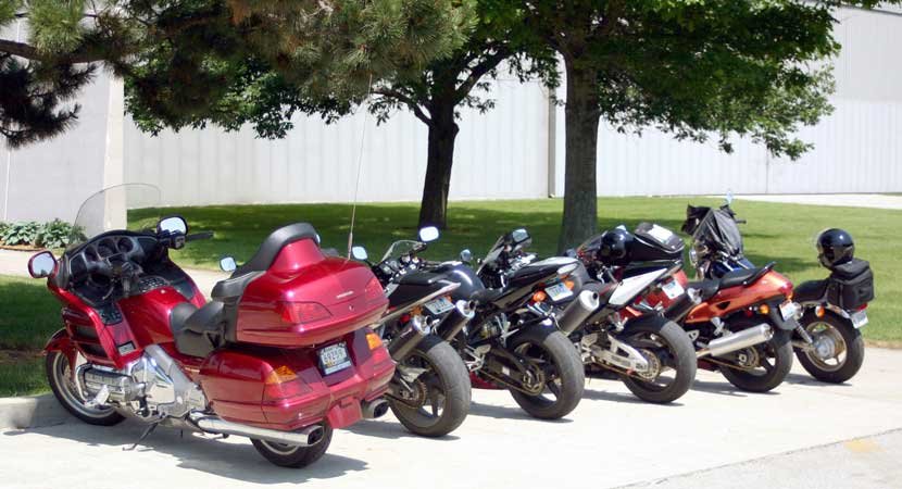 Motorcycles in Tour Guide Services